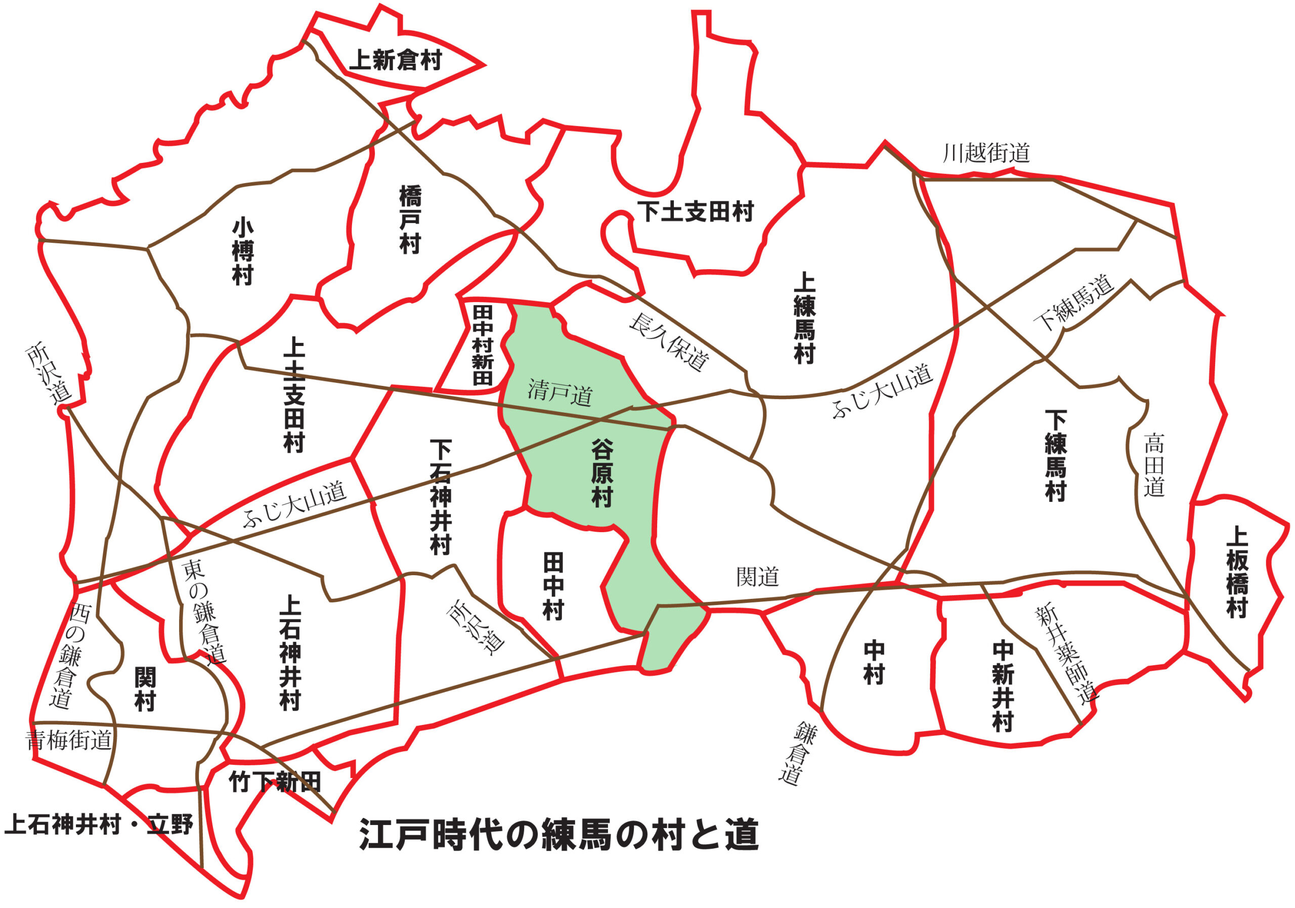 旧地名5＜谷原村　やわらむら＞